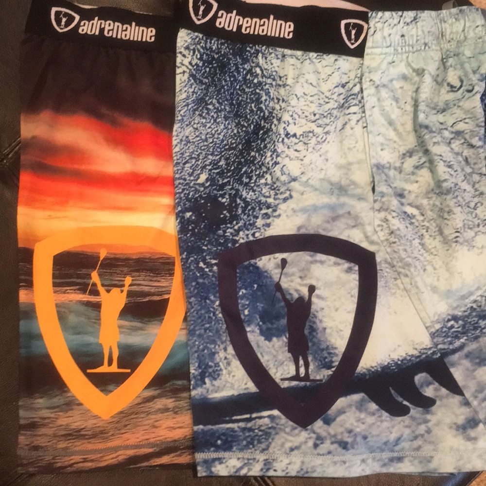 2 Adrenaline lacrosse shorts